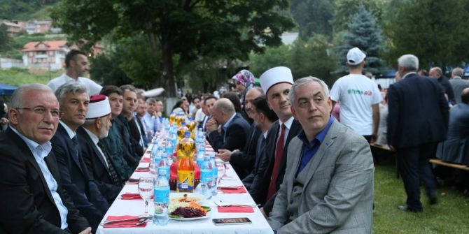 500 Yıllık Tekkede Evlad-ı Fatihan’la İftar Yaptılar