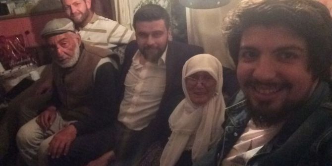 Hesna Nineye Ak Gençlerden Ziyaret