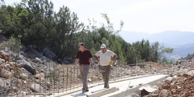 Vezirhan Beldesinde Kantar Yapımı İşi Başladı