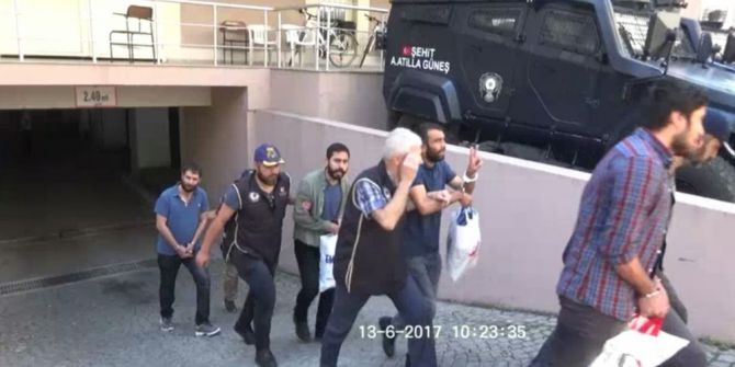 Terör Örgütü Üyesi 11 Kişi Adliyeye Sevk Edildi
