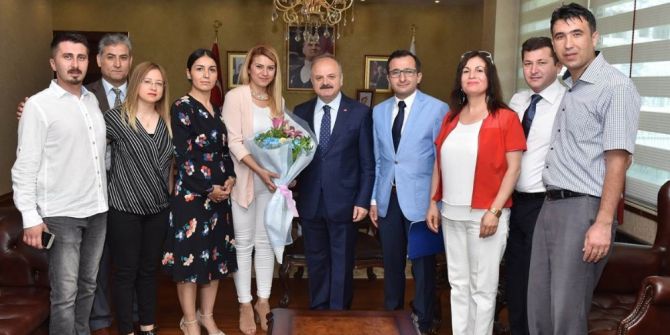 Gülnarlılar Derneği Yönetiminden Vali Çakacak’a Ziyaret