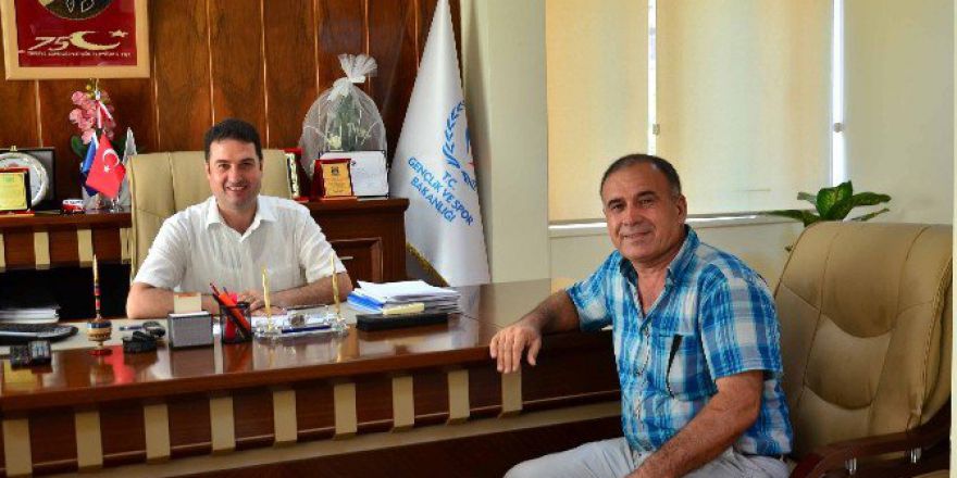 Ataşbak, Adana Gençlerbirliği Kulübü 2. Başkanı Tekin’i Kabul Etti