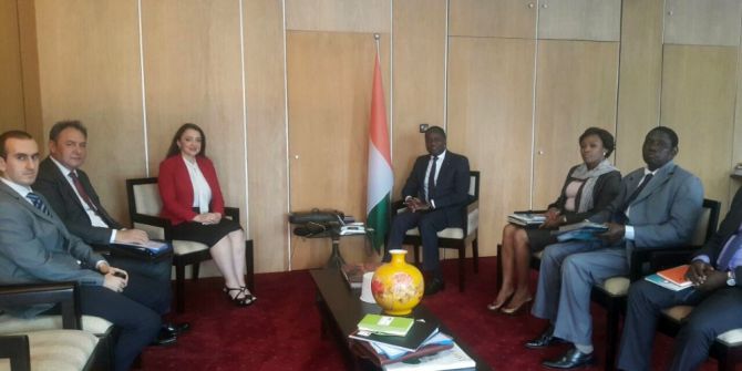 Türkiye Sanayici İş Kadınları Ve İş Adamları Konfederasyonu Başkanı Atasoy, Fildişi Sahili’nde