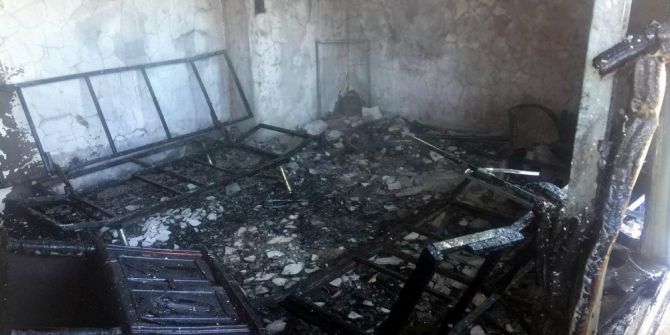 Elektrikli Su Isıtıcısı Evi Yaktı