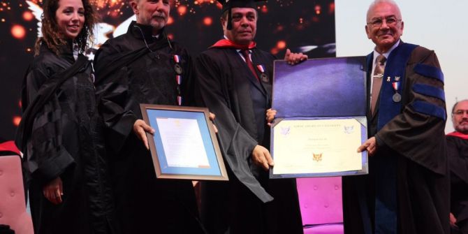 Gaü’den Türk Metal Sendikası Başkanı’na Onursal Doktora Payesi