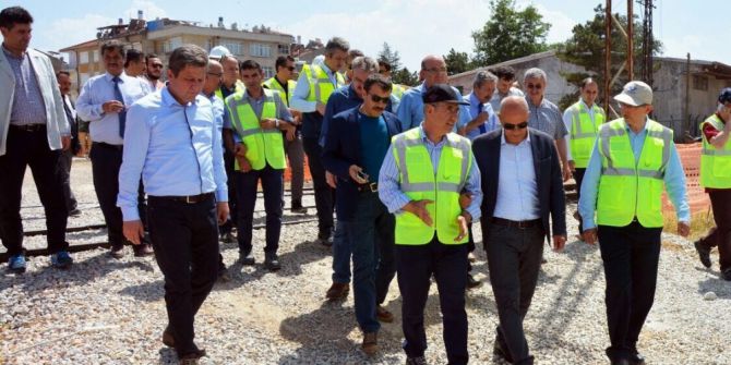 Karaman’da Larende Alt Geçidinde Çalışmalar Devam Ediyor