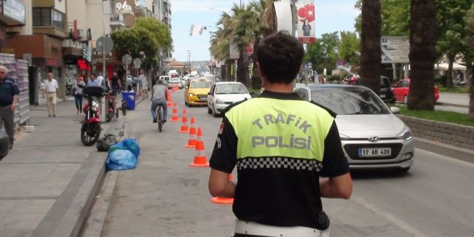 Trafik Ekipleri Park Uygulamalarında Yoğun Mesai Harcıyor