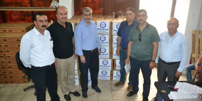 Bem-bir-sen’den Yetimler Kervanına Gıda Paketi Yardımı