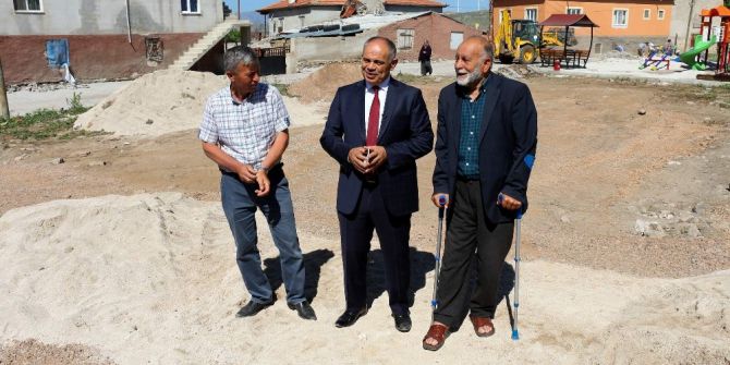 Yahyalı’da Hizmet Sırası Taşhan Mahallesi’nde