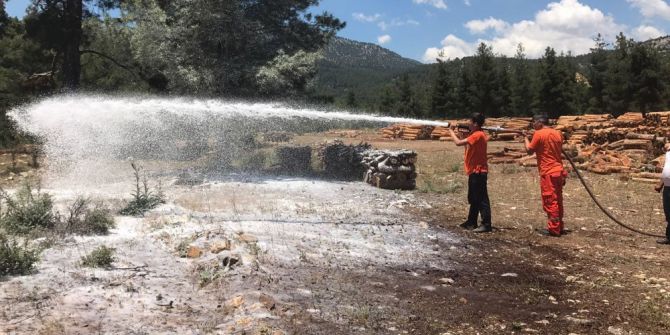 Korkuteli Orman Yangınlara Hazır
