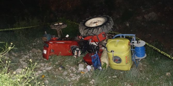 Karaman’da Traktör Dere Yatağına Yuvarlandı: 1 Ölü