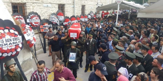 Konyalı Şehit Son Yolculuğuna Uğurlandı