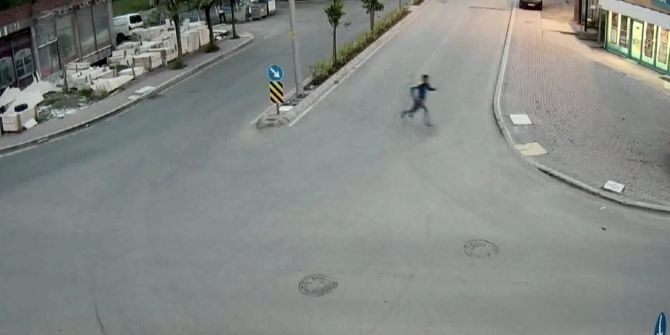 Sokak Ortasında Çatışma Anı Mobese’ye Yansıdı