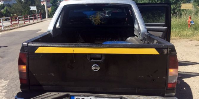 30 Bin Sahte Dolarla Kaçan Şahıs Vurularak Yakalandı