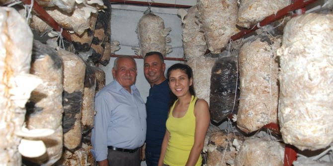 Merak Edip Başladı Silifke’nin İlk Mantar Yetiştiricisi Oldu