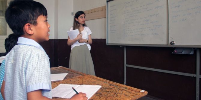 Savaşın Çocukları Türkçe Öğreniyor