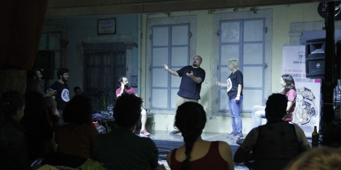 Konak’taki Tarihi Handa Tiyatro Keyfi