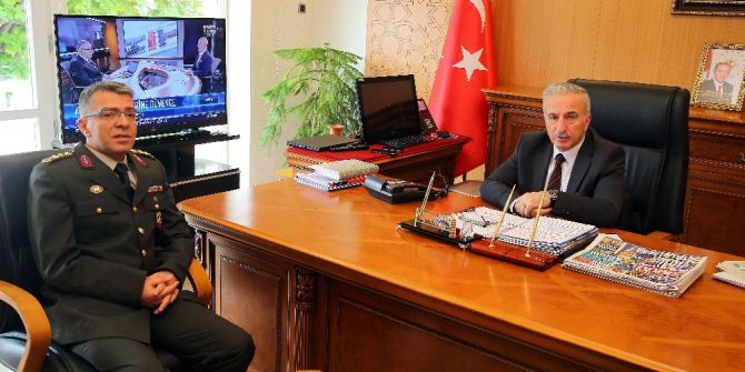 Jandarma Teşkilatından Vali Kamçı’ya Ziyaret