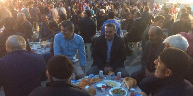 Seydişehir Belediyesi’nden Dikilataş Mahallesi’nde İftar Sofrası