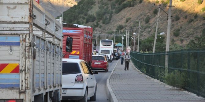Tunceli-erzincan Karayolu Yeniden Ulaşıma Kapatıldı