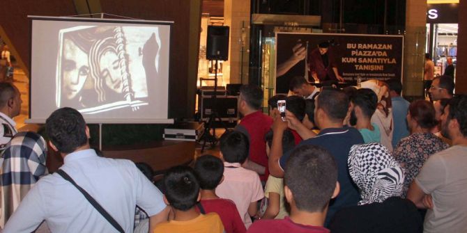 Kum Sanatı Piazza’da Hayat Buldu