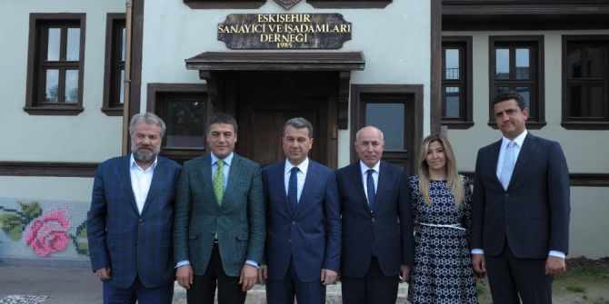 Vali Çelik, Esiad Yönetimini Ziyaret Etti