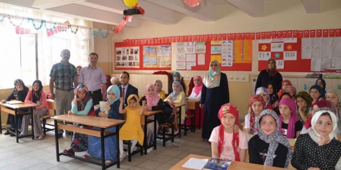 Kaymakam Ermiş’ten Kuran Kursu Öğrencilerine Ziyaret