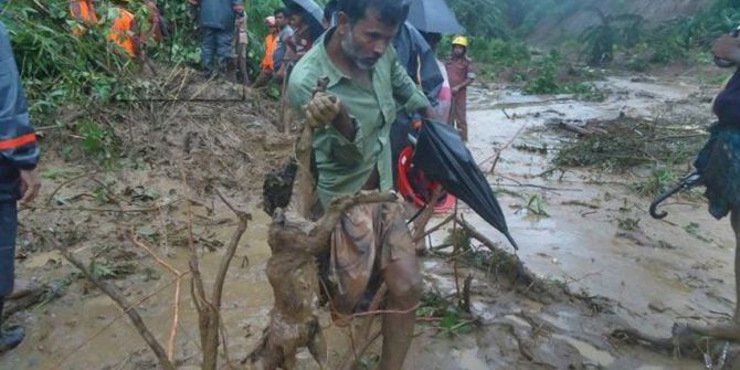 Bangladeş’de Heyelanda Ölenlerin Sayısı 133’e Yükseldi