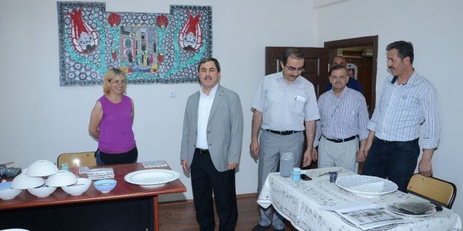 Darende’de Çini Seramiğe Büyük İlgi