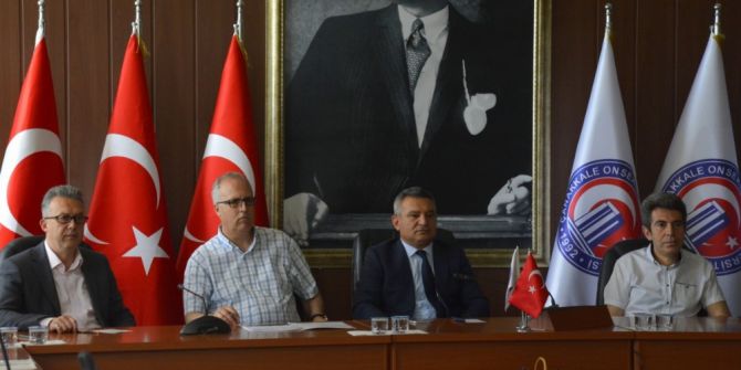 Çomü’de Merkez Müdürleri Toplantısı Yapıldı