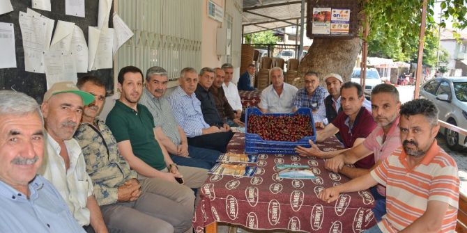 Salihli’de Kiraz Üreticisi Dertli