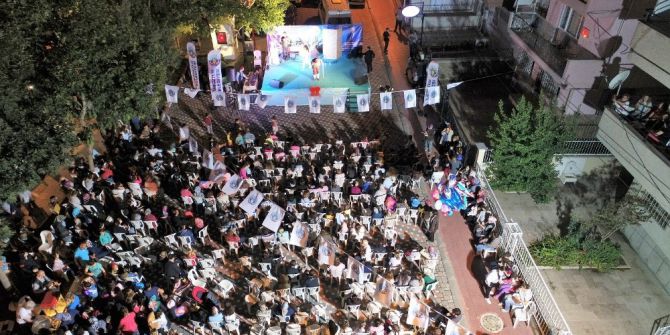 Turgutlulu Vatandaşlar Sokak İftarında Buluştu