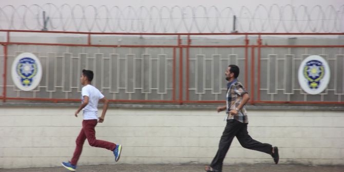 Gaziantep’te Vatandaşlar Aniden Bastıran Yağışa Hazırlıksız Yakaladı