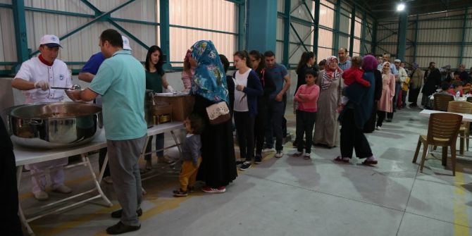 75. Yıl Mahallesinde İftar Buluşması