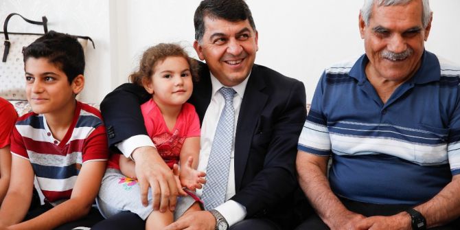 Başkan Fadıloğlu, İftar Öncesi Şehit Ailesini Ziyaret Etti