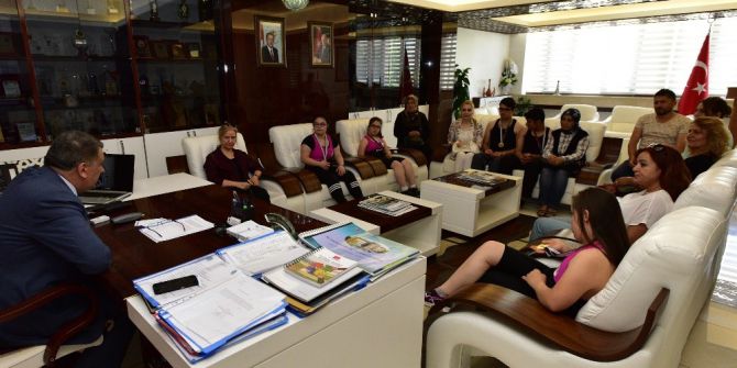 Özel Sporcular Başarılarını Başkan Gürkan İle Paylaştı