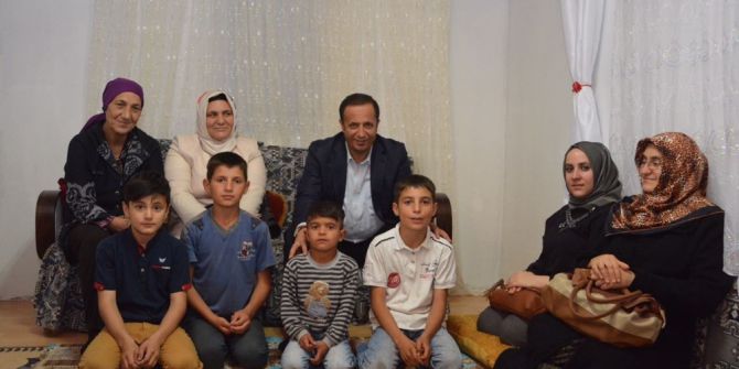 Başkan Toltar İftar Sonrası Ev Ziyaretlerine Devam Ediyor