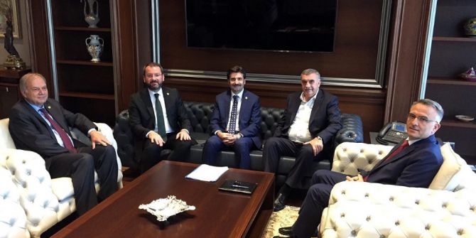 Başkan Toçoğlu, Bakan Ağbal İle Bir Araya Geldi