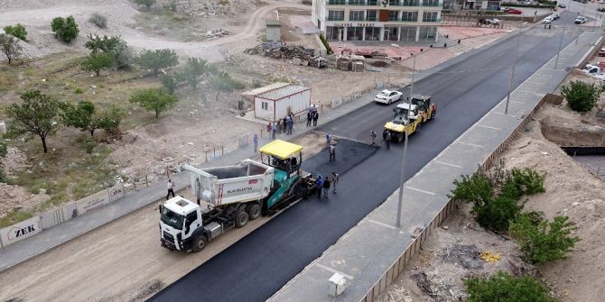 Şehit Fatih Duman Sokağı’nda Asfalt Çalışması Başladı