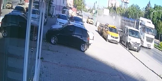 Karaman’da Çekici Otomobile Çarptı: 1 Yaralı