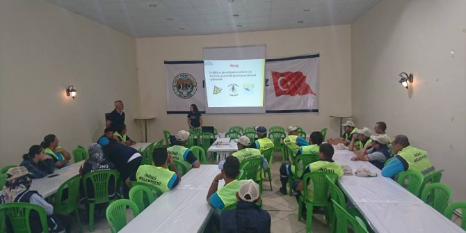 İnönü Belediyesi Çalışanlarına İş Sağlığı Ve Güvenliği Semineri Verdi