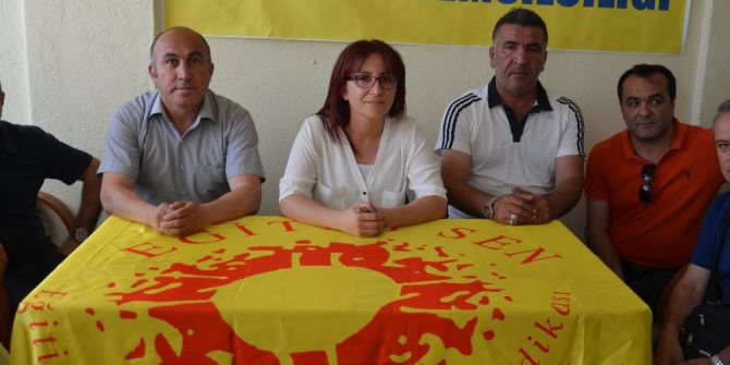 Eğitim-sen’den Aybüke Öğretmenin Ailesine Ziyaret