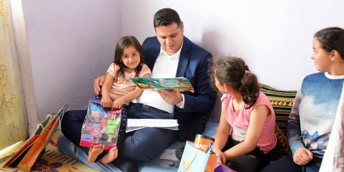 Kaymakam Öztürk’ten Hasta Çifte Ziyaret