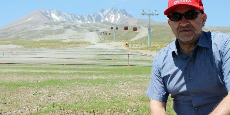 Erciyes Kışın Beyaz, Yazın Yeşil Gelinlik Giyecek