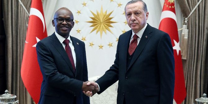 Cumhurbaşkanı Erdoğan, Alaın Aıme Nyamıtwe’yi Kabul Etti