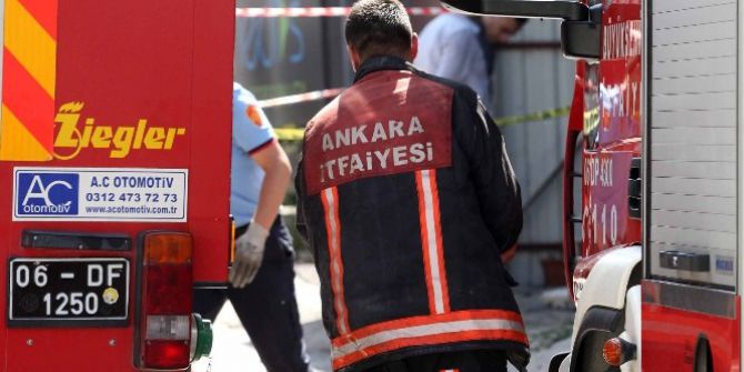 İvedik Osb’deki Yangın