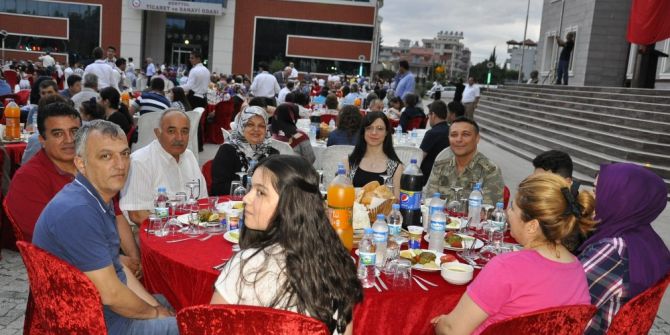 Dörtyol’da Şehit Ve Gazilere İftar Verildi