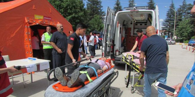 Hastanelerde Sivil Savunma Tatbikatları Yapıldı