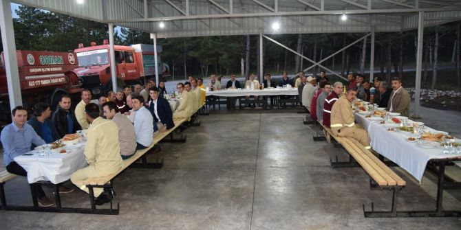 Yangın Ekibi İftarda Buluştu