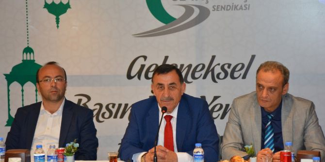 Öz Taşıma-iş Sendikasından Basın Mensuplarına İftar